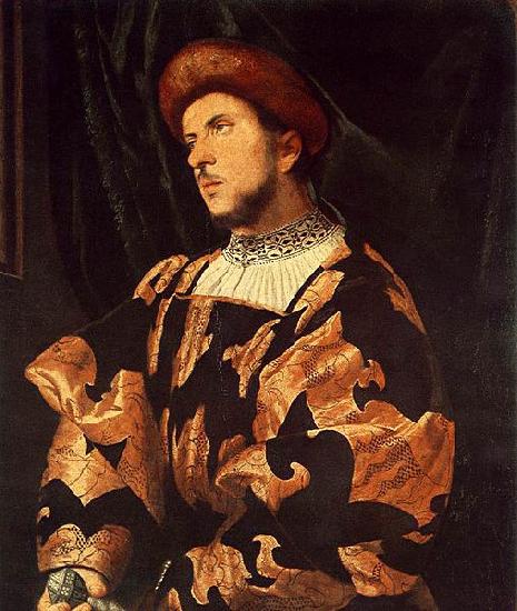 Girolamo Romanino Portrait of a Man Sweden oil painting art